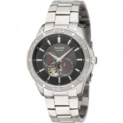 Accurist Automatic Black Dial Stainless Steel Bracelet Gents Watch MB912B