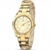 Accurist Classic Champagne Dial Gold Bracelet Ladies Watch 8012