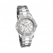 Accurist London Ladies Stone Set Multi-function Bracelet Watch 8201