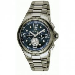 Breil Ace blue dial chronograph stainless steel bracelet Mens watch 2519774045