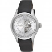 Breil Automatic silver dial leather strap Mens watch TW0778