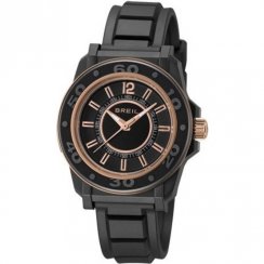 Breil Mantalite black dial resin strap Ladies watch TW0833