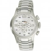 Breil Tribe black dial chronograph stainless steel bracelet Mens watch TW0373