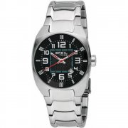 Breil Tribe black dial stainless steel bracelet Mens watch TW0454