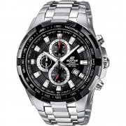 Casio Edifice Chronograph Black Dial Stainless Steel Bracelet Mens Watch EF-539D-1AVEF