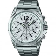 Casio Edifice Solar Chronograph White Dial Chrome Bracelet Gents Watch EFR-545SBD-7BVER