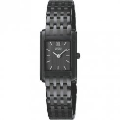 Citizen Stiletto black dial stainless steel bracelet Ladies watch EG3015-57E