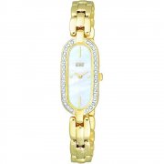 Citizen Stiletto white dial stainless steel bracelet Ladies watch EG2562-50D