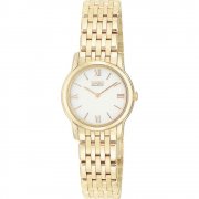 Citizen Stiletto white dial stainless steel bracelet Ladies watch EG3042-54A