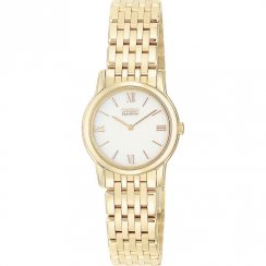 Citizen Stiletto white dial stainless steel bracelet Ladies watch EG3042-54A