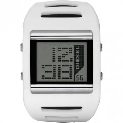 Diesel Digital lcd dial chronograph rubber strap Mens watch DZ7224