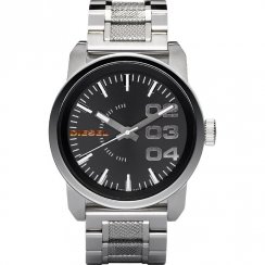 Diesel Franchise black dial stainless steel bracelet Mens watch DZ1370