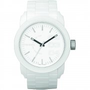 Diesel Franchise White Dial Rubber Strap Mens Watch DZ1436