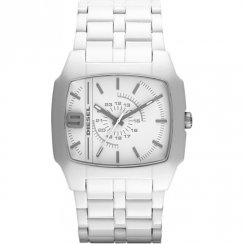 Diesel Trojan black dial polycarbonate bracelet Mens watch DZ1548