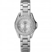 Fossil Riley Silver dial stainless steel bracelet Ladies watch ES2879