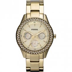 Fossil Stella champagne dial stainless steel bracelet Ladies watch ES3101
