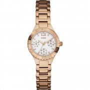 Guess Breeze white dial stainless steel bracelet Ladies watch W0355L2