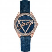 Guess Little Flirt blue dial fabric strap Ladies watch W0456L6