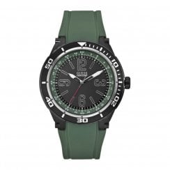 Guess Marathon black dial rubber strap Mens watch W0044G6