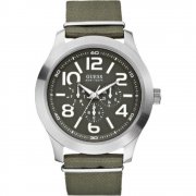 Guess Rugged grey dial stainless steel strap Mens watch W10617G1