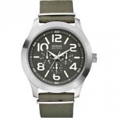 Guess Rugged grey dial stainless steel strap Mens watch W10617G1