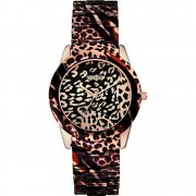 Guess Vixen multi coloured dial polycarbonate bracelet Ladies watch W0425L3