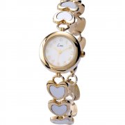 Limit Enamelled black dial stainless steel bracelet Ladies watch 6853