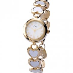 Limit Enamelled black dial stainless steel bracelet Ladies watch 6853