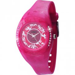 Limit Fruschia fuschia dial resin strap Ladies watch 6805