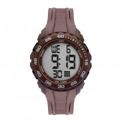 Limit Gents Brown Rubber Digital Sports Chronograph 5713