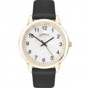 Limit Mother of Pearl Dial Black Strap Ladies Watch 60010