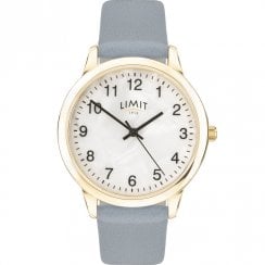 Limit Mother of Pearl Dial Light Blue Strap Ladies Watch 60009