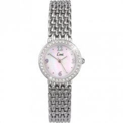 Limit Mother of pearl dial stainless steel bracelet Ladies watch 6746