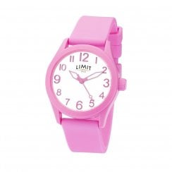 Limit White Dial Pink Rubber Strap Unisex Watch 5721