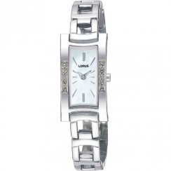 Lorus  white dial stainless steel bracelet Ladies watch REG59EX9