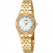 Lorus  white dial stainless steel bracelet Ladies watch RRS94TX9