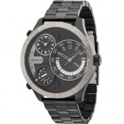 Police Bushmaster IP Black Bracelet Gents Watch 14638XSBU/02M
