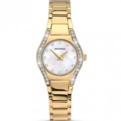 Sekonda Aurora White Dial Gold Bracelet Ladies Watch 2239