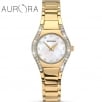 Sekonda Aurora White Dial Gold Bracelet Ladies Watch 2239
