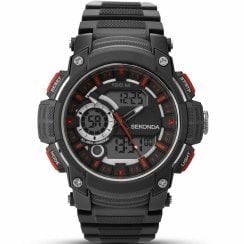 Sekonda Dual Display Digital Chronograph Resin Strap Gents Watch 1161