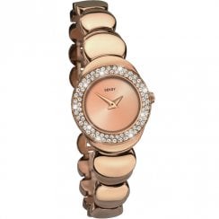 Seksy Sapphire Rose Gold Dial and Bracelet Ladies Watch 2499