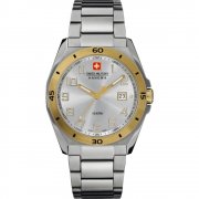 Swiss Military Guardian silver dial stainless steel bracelet Mens watch 6-5190.55.001