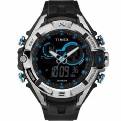 Timex Dual Display Digital Chronograph Resin Strap Gents Watch TW5M23000