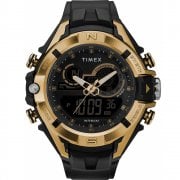 Timex Dual Display Digital Chronograph Resin Strap Gents Watch TW5M23100