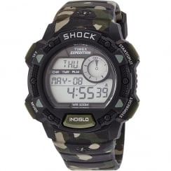 Timex Expedition Digital Chronograph Camouflage Resin Strap Gents Watch T49976