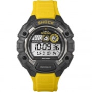 Timex Expedition World Time Digital Chronograph Yellow Resin Strap Gents Watch T49974