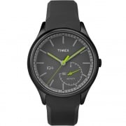 Timex IQ + Move Smartwatch Black Dial Resin Strap Gents Watch TW2P95100