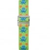 Timex Time Teacher Green Octopus Sea Life Elastic Fabric Strap Kids Watch TW7C13400