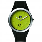 Zoom Beat green dial rubber strap Mens watch ZM.3755M.9511