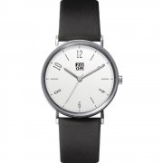 Zoom City Walk white dial leather strap Mens watch ZM.3793M.2501